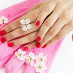 Силиконовые гелевые SPA перчатки (розовые)